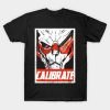 Calibrate Like A Vakarian T-Shirt Official Mass Effect Merch