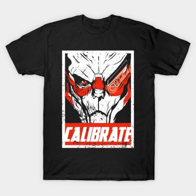 Calibrate Like A Vakarian T-Shirt Official Mass Effect Merch