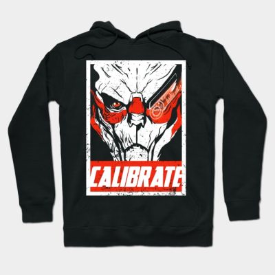 Calibrate Like A Vakarian Hoodie Official Mass Effect Merch