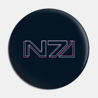 Mass Effect N7 Symbol Pin Official Mass Effect Merch