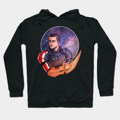 Mass Effect Commander Shepard Hoodie Official Mass Effect Merch