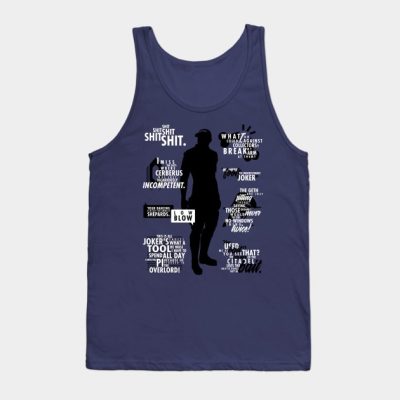 Mass Effect Joker Quotes Tank Top Official Mass Effect Merch