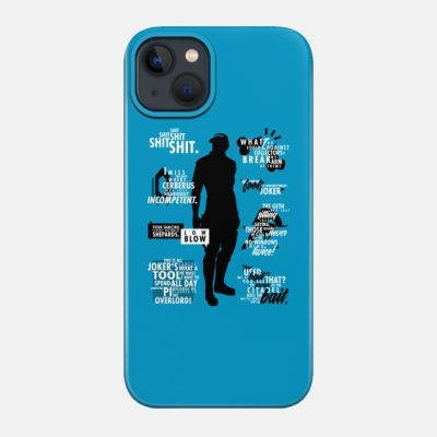 Mass Effect Joker Quotes Phone Case Official Mass Effect Merch