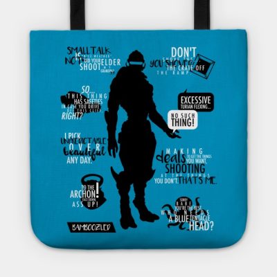 Mass Effect Vetra Quotes Tote Official Mass Effect Merch