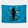 Mass Effect Vetra Quotes Tapestry Official Mass Effect Merch