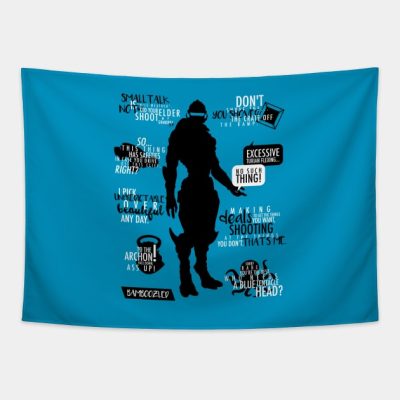 Mass Effect Vetra Quotes Tapestry Official Mass Effect Merch