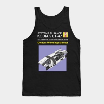 Mass Effect Kodiak Workshop Manual Tank Top Official Mass Effect Merch