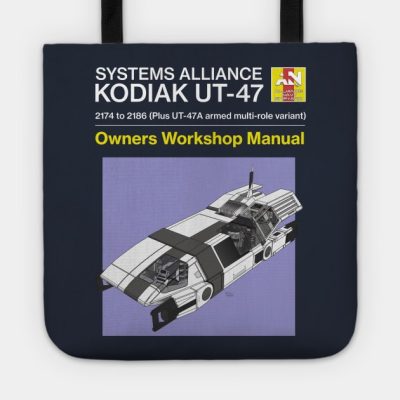 Mass Effect Kodiak Workshop Manual Tote Official Mass Effect Merch