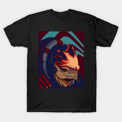 Portrait Urdnot Wrex T-Shirt Official Mass Effect Merch