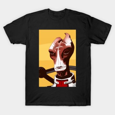 Portrait Mordin Solus T-Shirt Official Mass Effect Merch