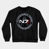 Mass Effect N7 Logo Crewneck Sweatshirt Official Mass Effect Merch