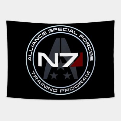 Mass Effect N7 Logo Tapestry Official Mass Effect Merch