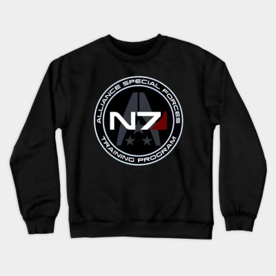 Mass Effect N7 Logo Crewneck Sweatshirt Official Mass Effect Merch