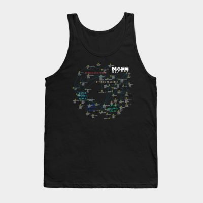 Mass Effect Map Tank Top Official Mass Effect Merch