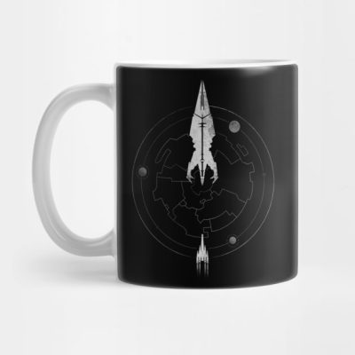 Mass Effect N7 Normandy Vs Reaper Mug Official Mass Effect Merch