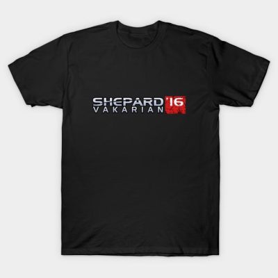 Shepard Vakarian 2016 T-Shirt Official Mass Effect Merch