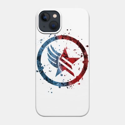 Mass Effect Paragon Renegade Combo Splatter Phone Case Official Mass Effect Merch