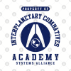 Interplanetary Combatives Academy Mass Effect Tapestry Official Mass Effect Merch