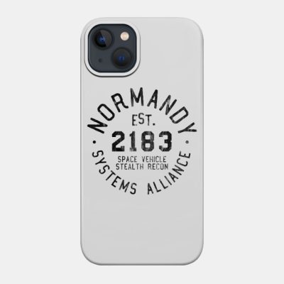 Ssv Normandy Mass Effect Athletic Shirt Black Phone Case Official Mass Effect Merch