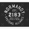 Ssv Normandy Athletic Shirt | Mass Effect Athletic Style | White Print Tapestry Official Mass Effect Merch