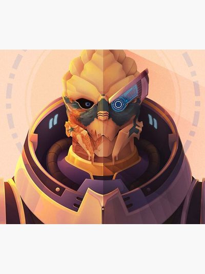 Mass Effect Garrus Poster Tapestry Official Mass Effect Merch