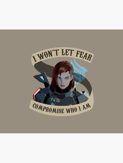 Paragon Shepard Mass Effect Tapestry Official Mass Effect Merch