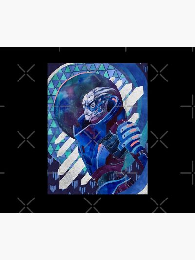 Who Loves Music And Garrus Vakarian Photographic Style Tapestry Official Mass Effect Merch