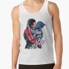 Shepard And Liara Embrace Eternity Tank Top Official Mass Effect Merch