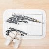 Normandy - Digitally Sketched And Water Colored Bath Mat Official Mass Effect Merch