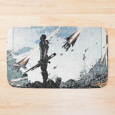 Reaper Invasion Of London Bath Mat Official Mass Effect Merch