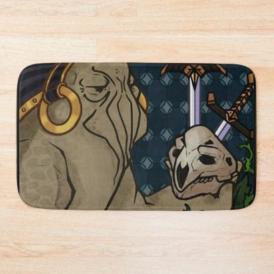 Mass Effect Elcor Hamlet Bath Mat Official Mass Effect Merch