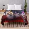 Mass Effect 3: Edi Digital Shiny Painting Throw Blanket Official Mass Effect Merch