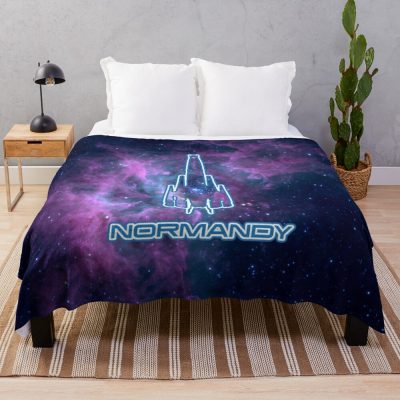 Alliance Vas Normandy Throw Blanket Official Mass Effect Merch