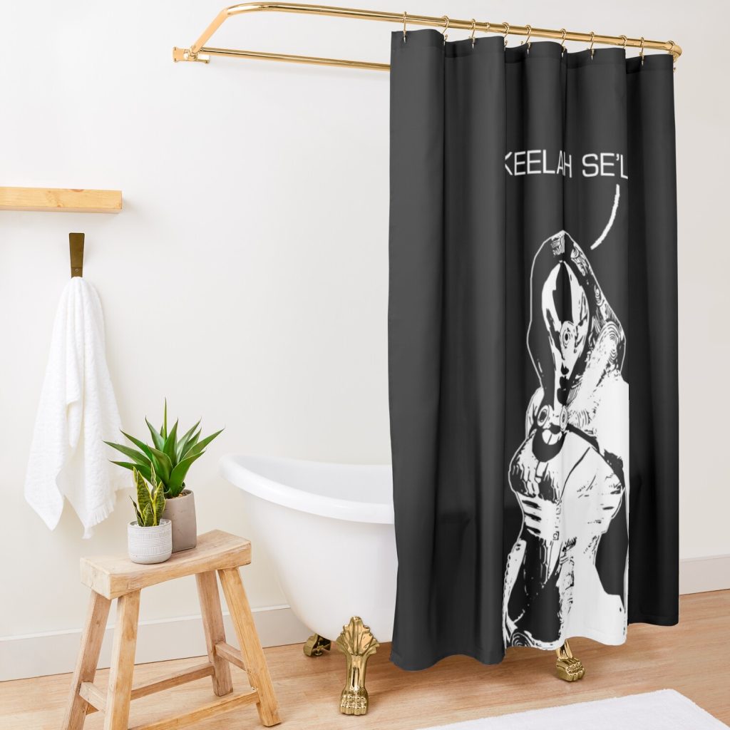 Shower Curtain Official Mass Effect Merch