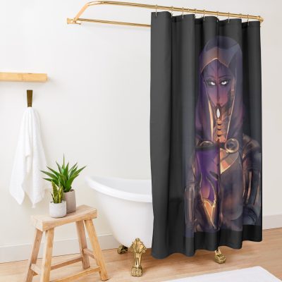 Mass Effect Shower Curtain Official Mass Effect Merch