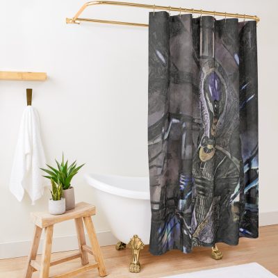 Tali Shower Curtain Official Mass Effect Merch